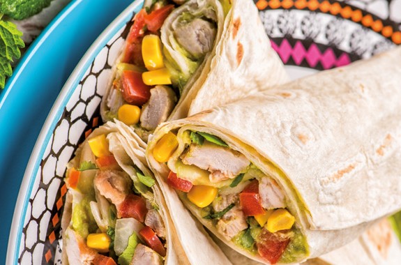 Wrap Mit Pute Und Avocado Rezept Spar Mahlzeit