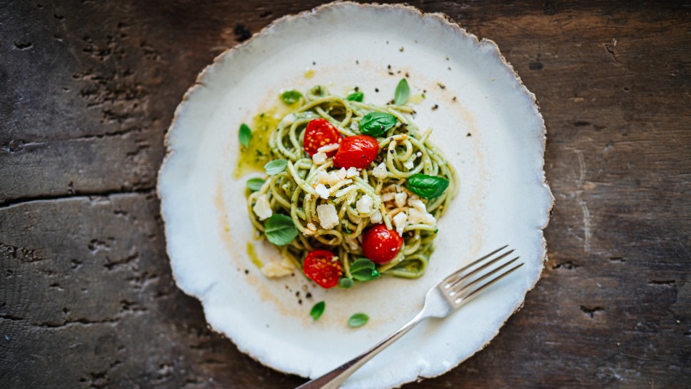 Avocado-Pasta » Rezept mit Cashewkernen | SPAR Mahlzeit!